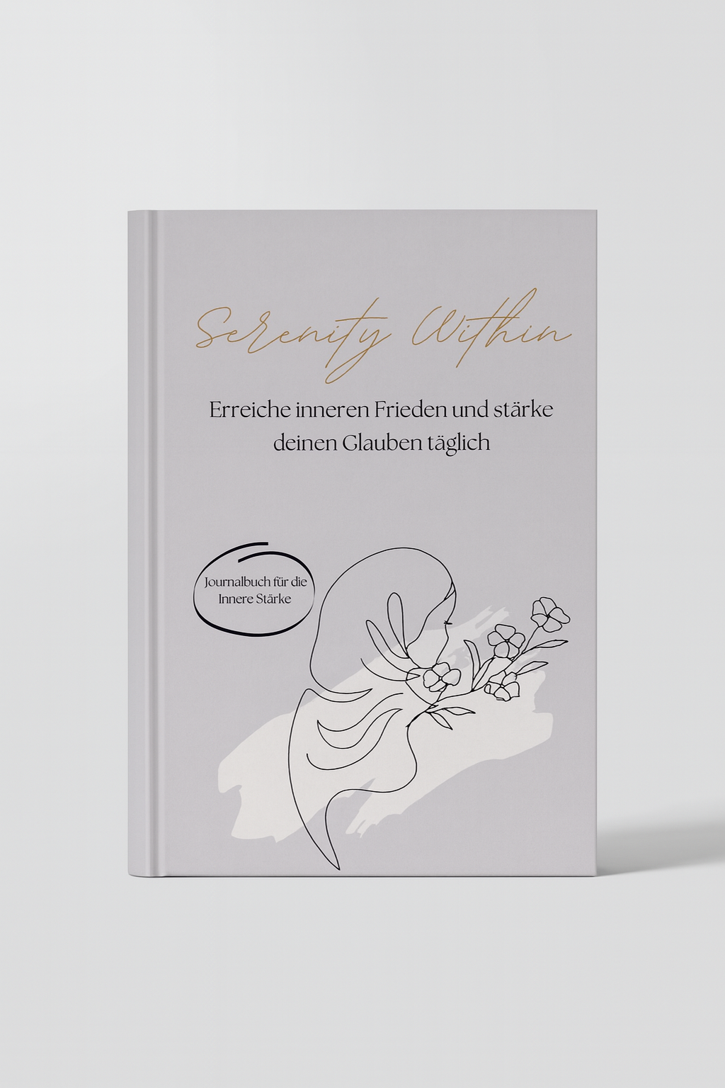 Serenity Within Journal Cover – Islamisches Achtsamkeits-Journal für muslimische Frauen
