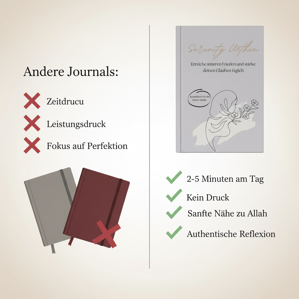Vergleich: Andere Journals vs Serenity Within